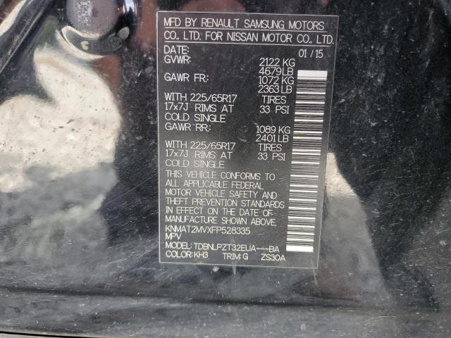 2015 NISSAN ROGUE S - KNMAT2MVXFP528335