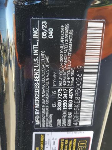 4JGFF5KE8PB002619 Mercedes-Benz Gls 450 4matic