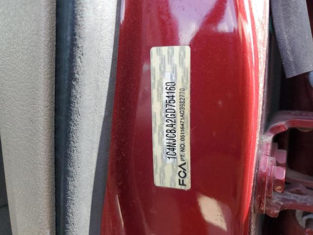 1C4NJCBA2GD754160 Jeep Compass Sport