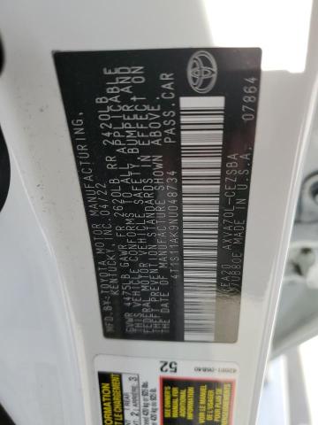 2022 TOYOTA CAMRY NIGH - 4T1S11AK9NU048734