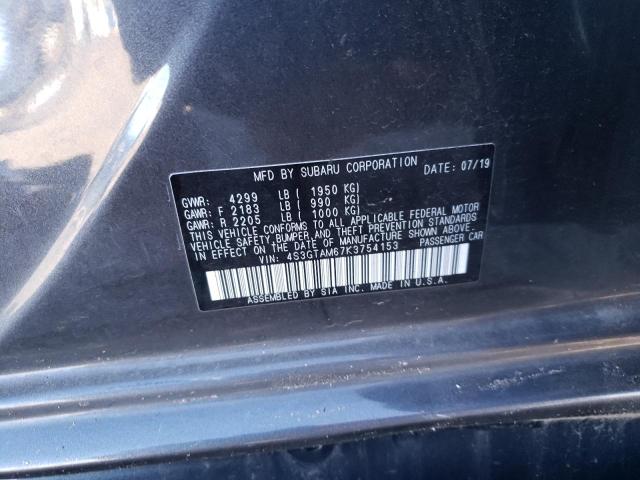 4S3GTAM67K3754153 Subaru Impreza Sport