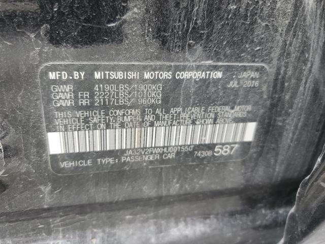 JA32V2FWXHU001550 Mitsubishi LANCER ES