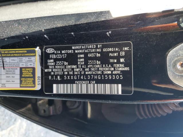 5XXGT4L37HG159305 KIA Optima Lx