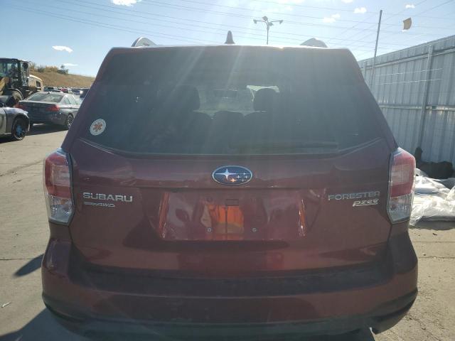  SUBARU FORESTER 2017 Бордовий