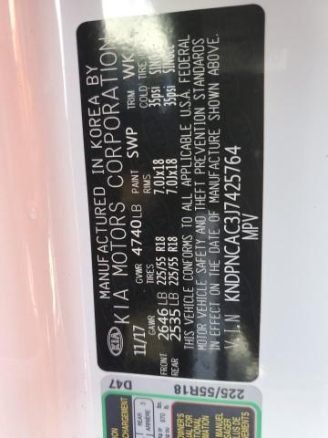 KNDPNCAC3J7425764 KIA Sportage Ex