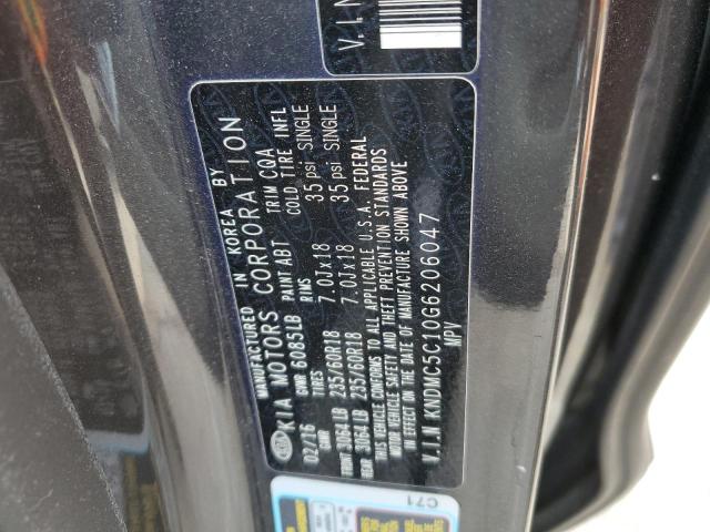 KNDMC5C10G6206047 KIA SEDONA EX