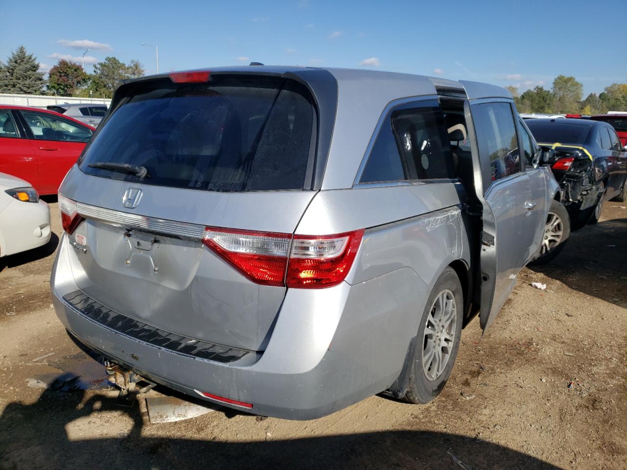 5FNRL5H60DB090682 2013 Honda Odyssey Exl