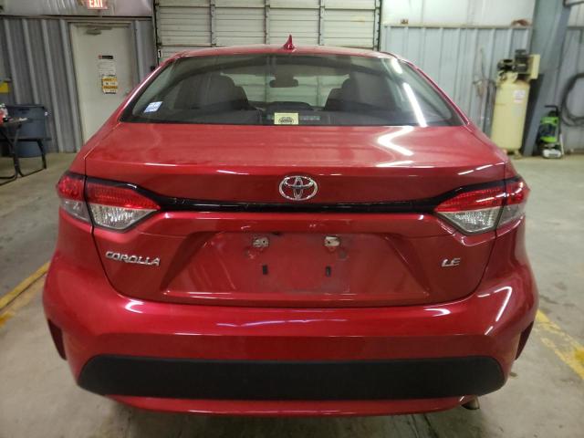  TOYOTA COROLLA 2020 Червоний