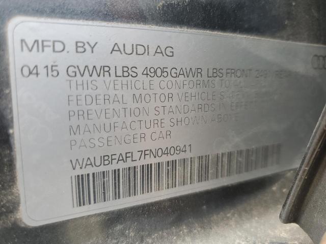 VIN WAUBFAFL7FN040941 2015 Audi A4, Premium no.12