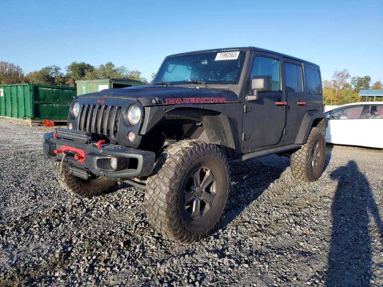 2017 Jeep Wrangler Unlimited Rubicon vin: 1C4BJWFG9HL667964