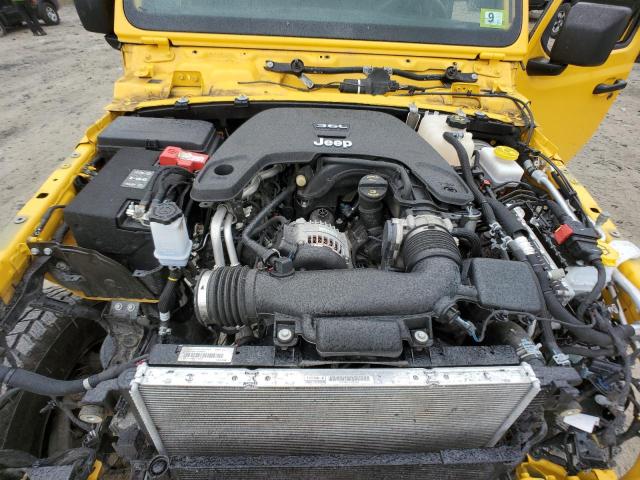  JEEP WRANGLER 2019 Жовтий