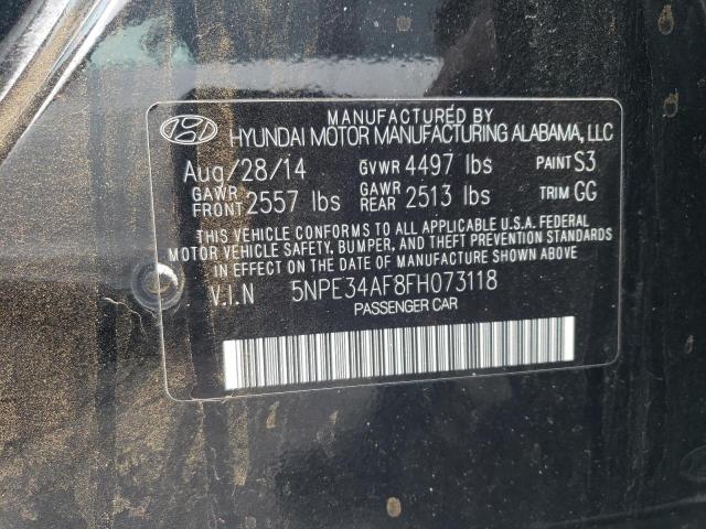 5NPE34AF8FH073118 Hyundai Sonata Sport