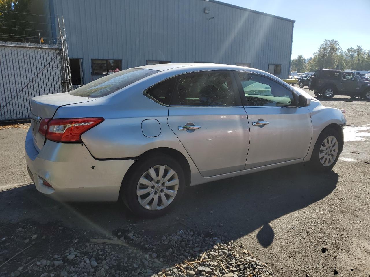 NISSAN SENTRA S 2016 silver  gas 3N1AB7AP2GY258977 photo #4