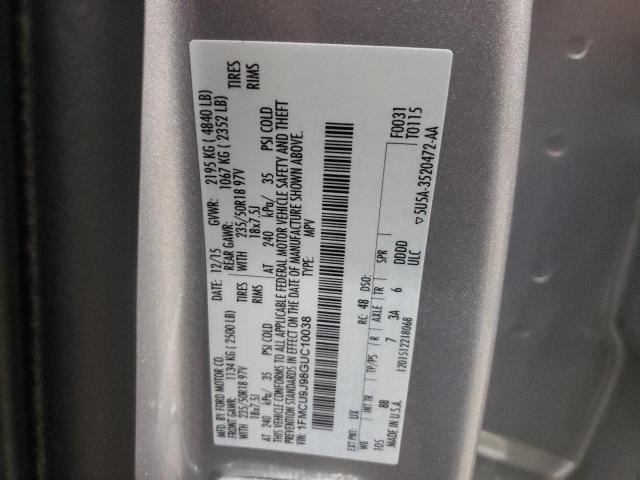 1FMCU9J98GUC10038 Ford Escape Titanium