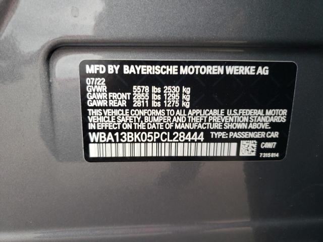 WBA13BK05PCL28444 BMW M5 50XI 12