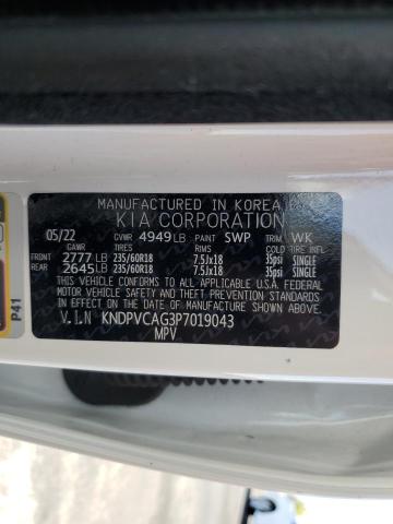KNDPVCAG3P7019043 KIA Sportage Ex