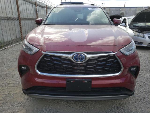 VIN 5TDEBRCH7PS124604 2023 Toyota Highlander, Hybri... no.5