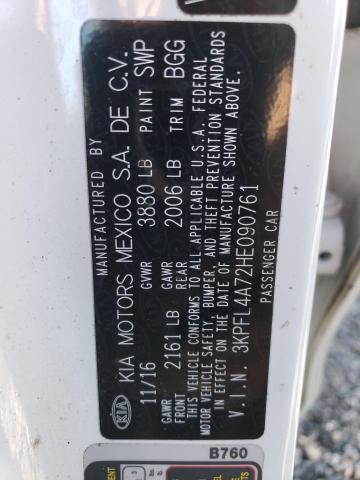 3KPFL4A72HE090761 KIA FORTE LX