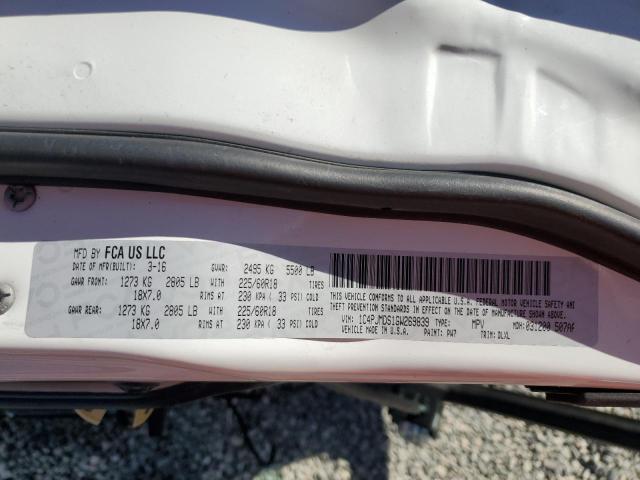 1C4PJMDS1GW269839 Jeep Cherokee Limited