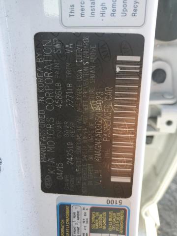 KNAGN4AD3G5094023 KIA OPTIMA HYBRID