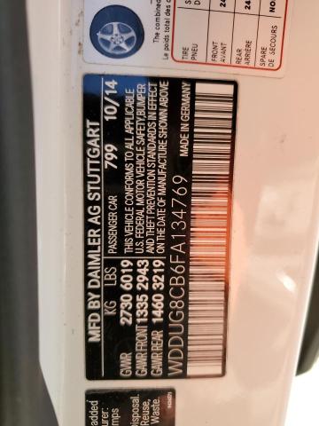 WDDUG8CB6FA134769 Mercedes-Benz S 550