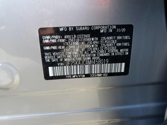 JF2SKAJC4MH458019 Subaru Forester Premium