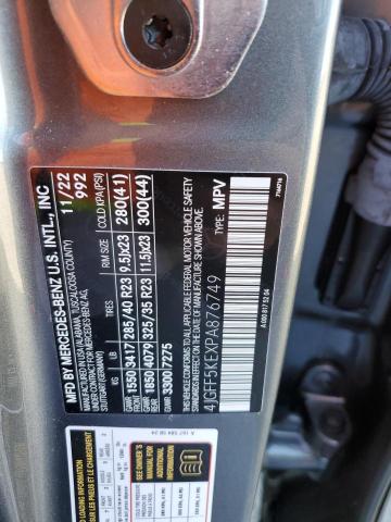 4JGFF5KEXPA876749 Mercedes-Benz Gls 450 4matic