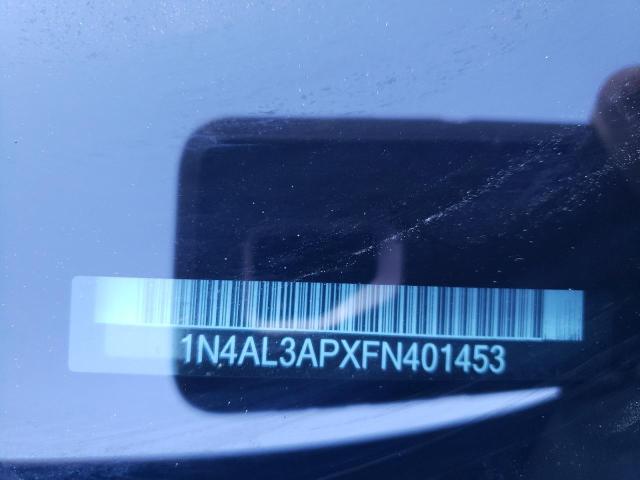 1N4AL3APXFN401453 | 2015 NISSAN ALTIMA 2.5