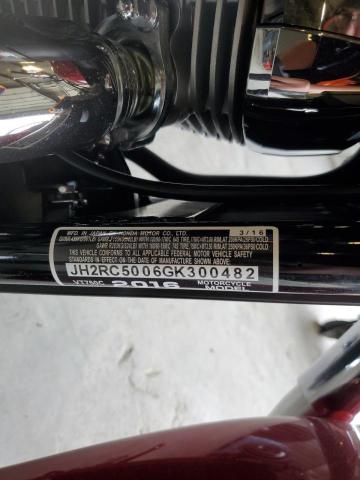 2016 HONDA VT750 JH2RC5006GK300482