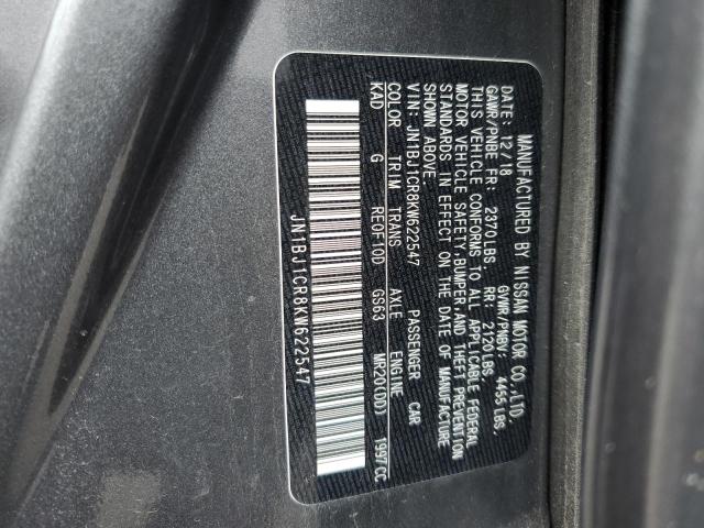 2019 Nissan Rogue Sport S VIN: JN1BJ1CR8KW622547 Lot: 72080703