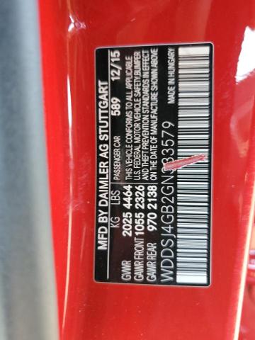 WDDSJ4GB2GN333579 Mercedes-Benz CLA 250 4MATIC