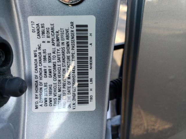 2HGFC2F56HH514430 Honda Civic Lx