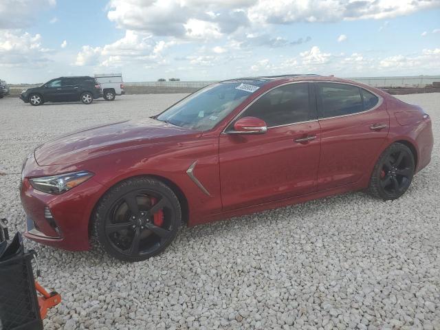 2021 Genesis G70 Prestige VIN: KMTG34LE6MU075922 Lot: 70589653