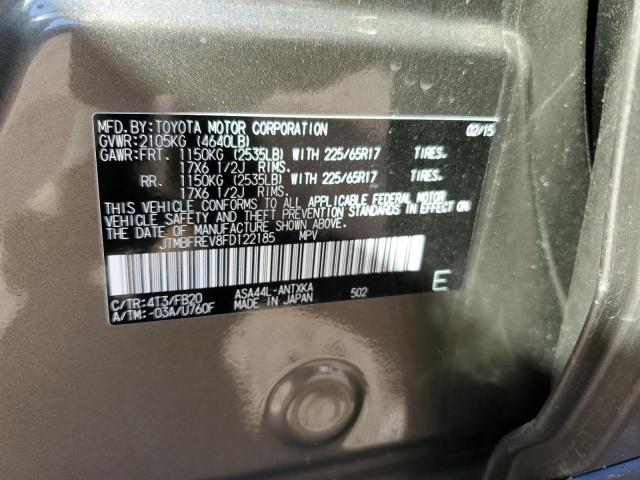 2015 TOYOTA RAV4 LE - JTMBFREV8FD122185