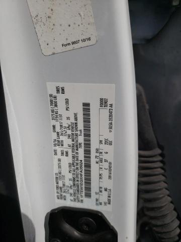 1FTEW1EGXHFA35024 Ford F150 Supercrew