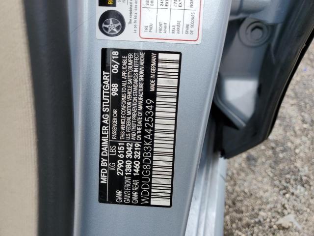 2019 MERCEDES-BENZ S 560 - WDDUG8DB3KA425349