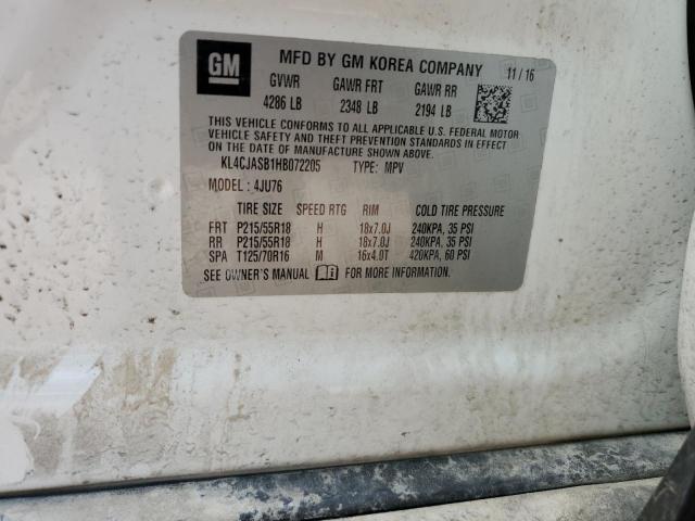 KL4CJASB1HB072205 Buick Encore Preferred