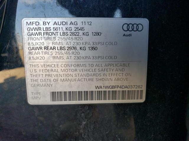 VIN WA1WGBFP4DA037262 2013 Audi Q5, Prestige no.13