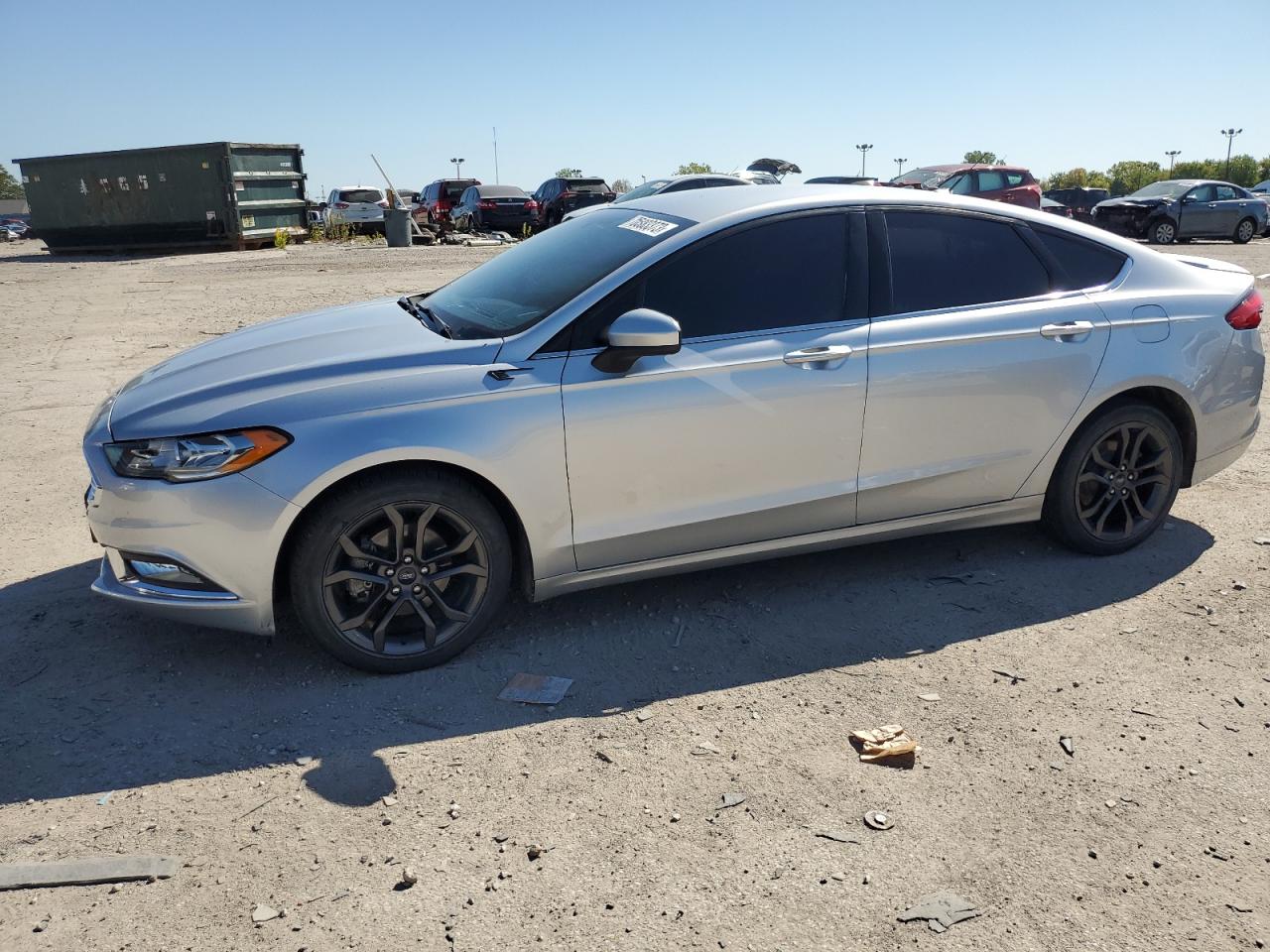 2018 Ford Fusion Se vin: 3FA6P0HD8JR238828