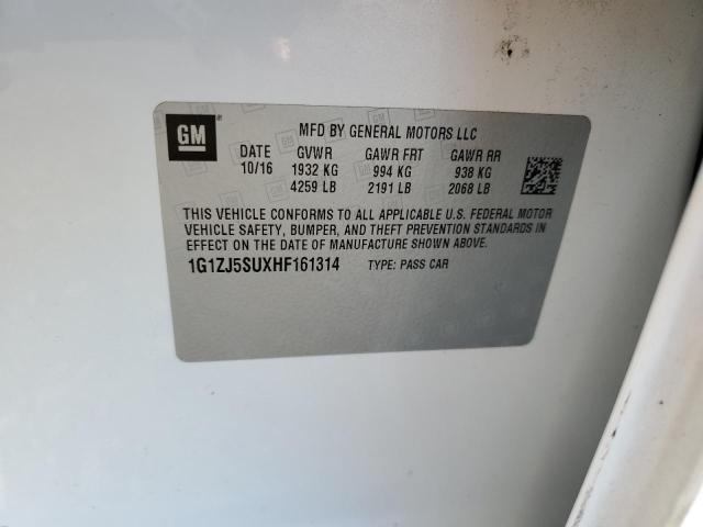 2017 CHEVROLET MALIBU HYB - 1G1ZJ5SUXHF161314