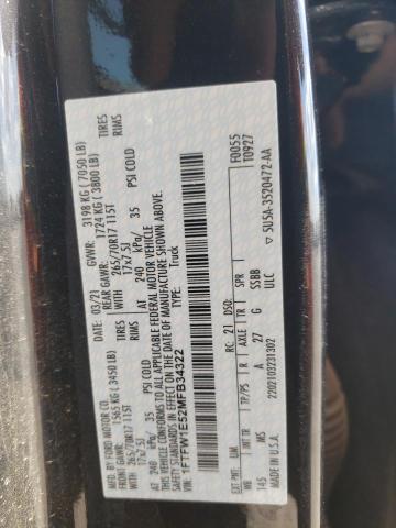 2021 FORD F150 SUPER - 1FTFW1E52MFB34322