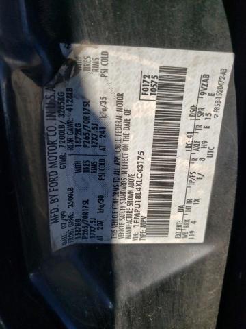 1999 Ford Expedition VIN: 1FMPU18L4XLC43175 Lot: 72632213