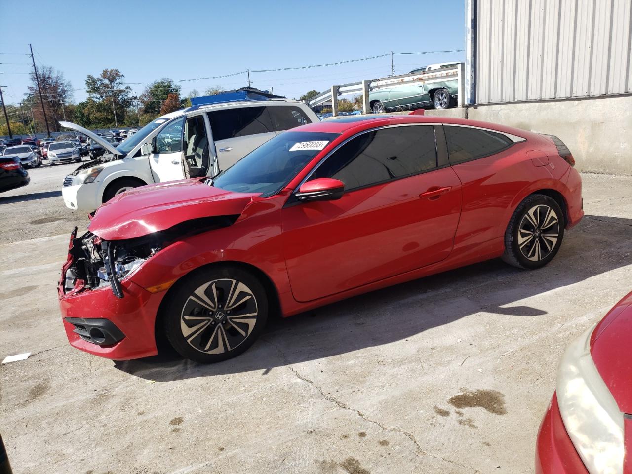 2HGFC3B32GH356127 2016 Honda Civic Ex