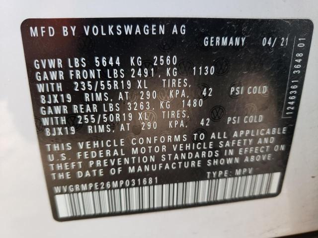 WVGRMPE26MP031681 Volkswagen Id.4 Pro  13