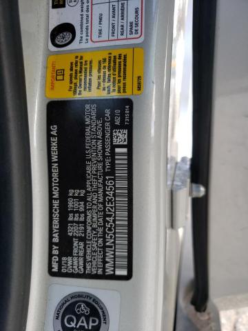 WMWLN5C54J2E34561 Mini COOPER CLUBMAN