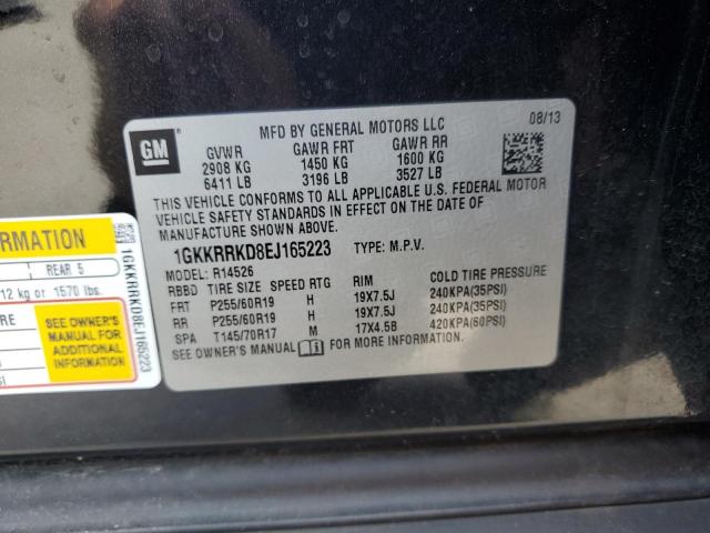 1GKKRRKD8EJ165223 GMC Acadia Slt-1
