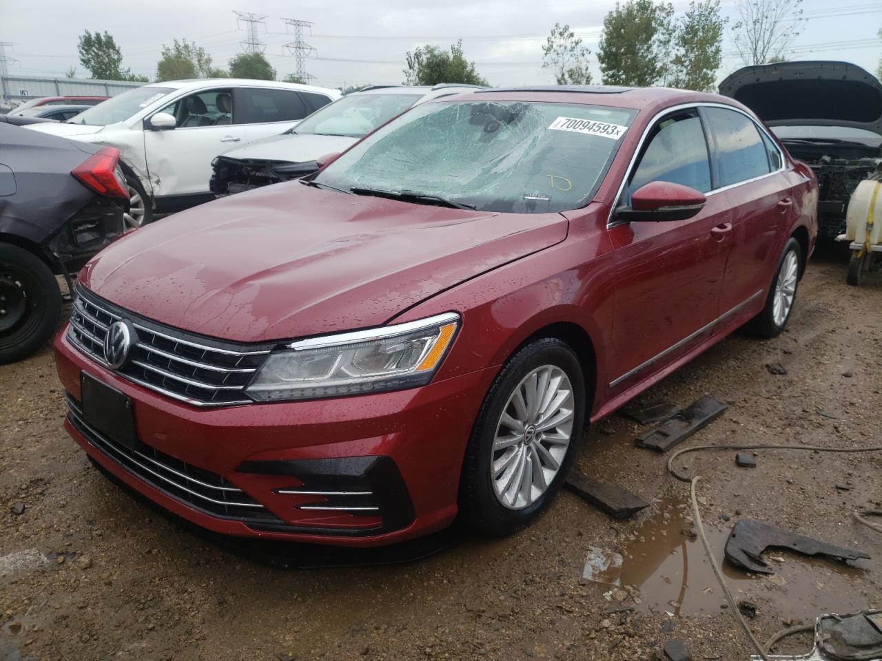 1VWBS7A31GC051484 2016 Volkswagen Passat Se