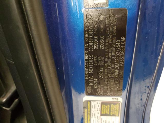 KNAFZ6A32F5272540 KIA FORTE SX