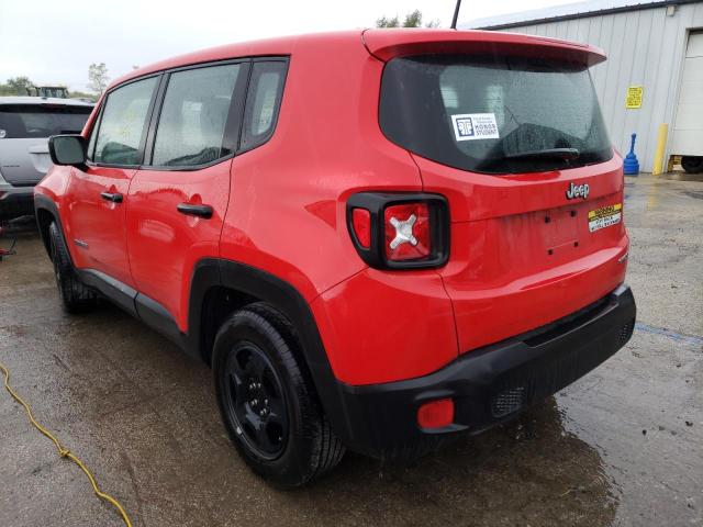 ZACCJAAH9HPE99424 | 2017 JEEP RENEGADE S