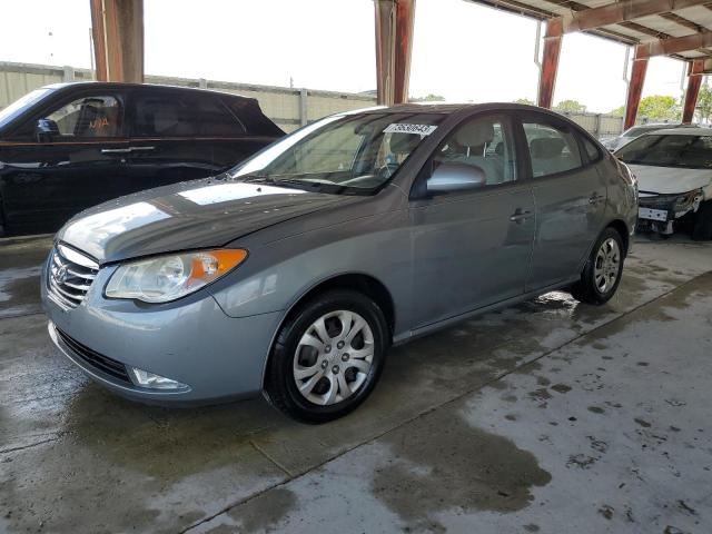 2010 Hyundai Elantra Blue VIN: KMHDU4AD7AU184342 Lot: 73630643